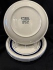 VTG Lot (4)  Tienshan Country Crock Stoneware Blue Stripe Band Plate 10 3/4” — photo 4