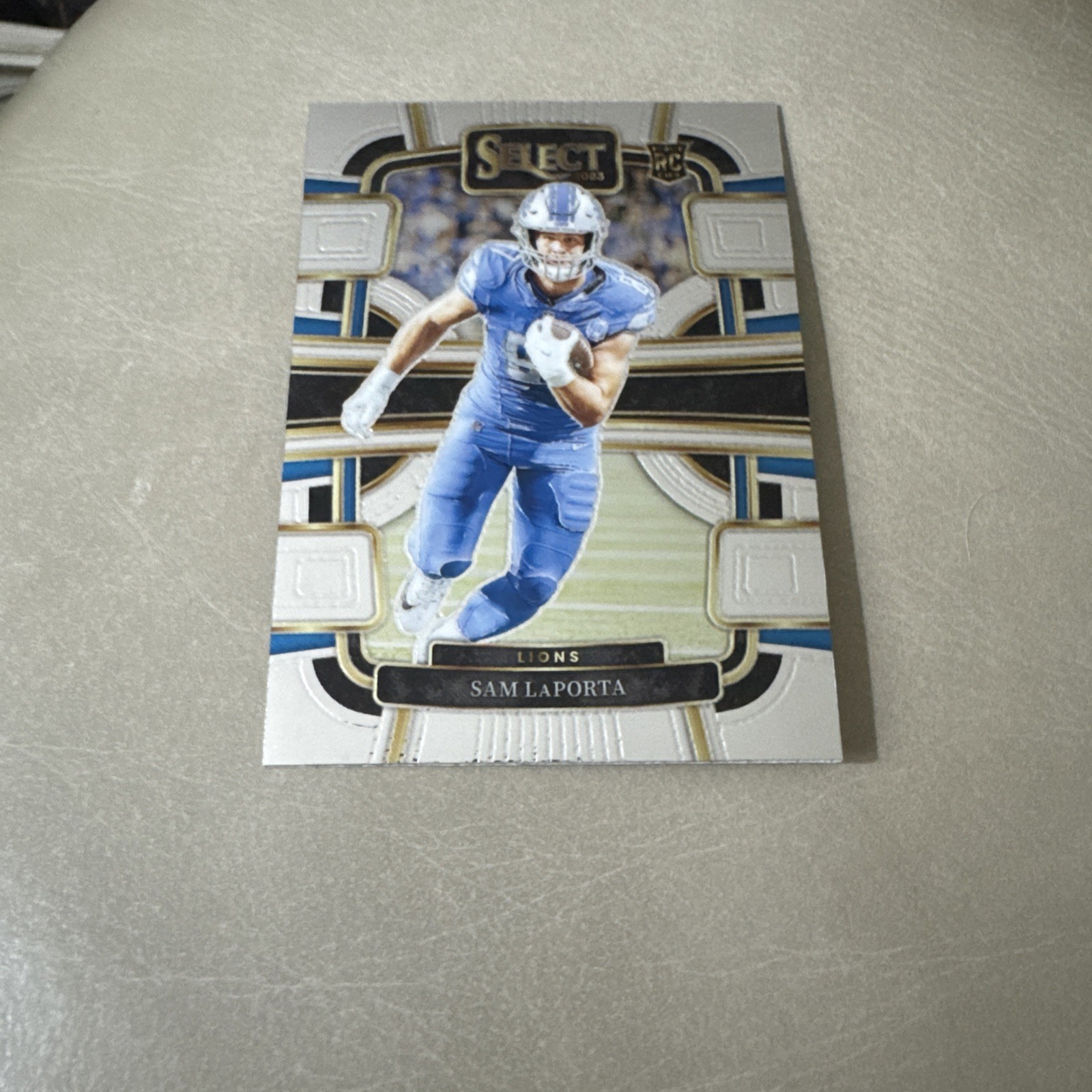 2023 Panini Select - Concourse Sam LaPorta #35 (RC) Base - Lions Rookie