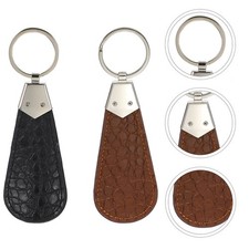 2pcs Mini Shoehorn Durable Shoe Horns Shoehorns with Key Holder