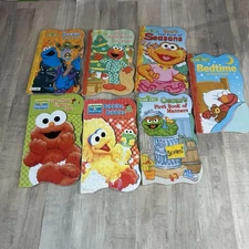 Sesame Street Lot of 7 Hardback Books Sesame Beginnings Toddler Elmo Big Bird