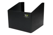 Clear 1 Utility Jug Rack - 1 Bay - 12 x 11 x 12 in - Plastic - Black - Each