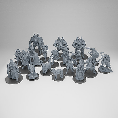 Cossack Trenchers | 32MM | Print on Demand