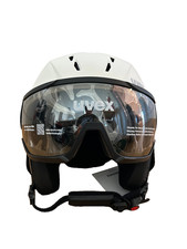 uvex ski helmet instinct visor white-black ma...