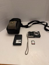 Sony Cyber-Shot DSC-W370 14.1MP Digital Camera Green w/7x Zoom Bundle Tested