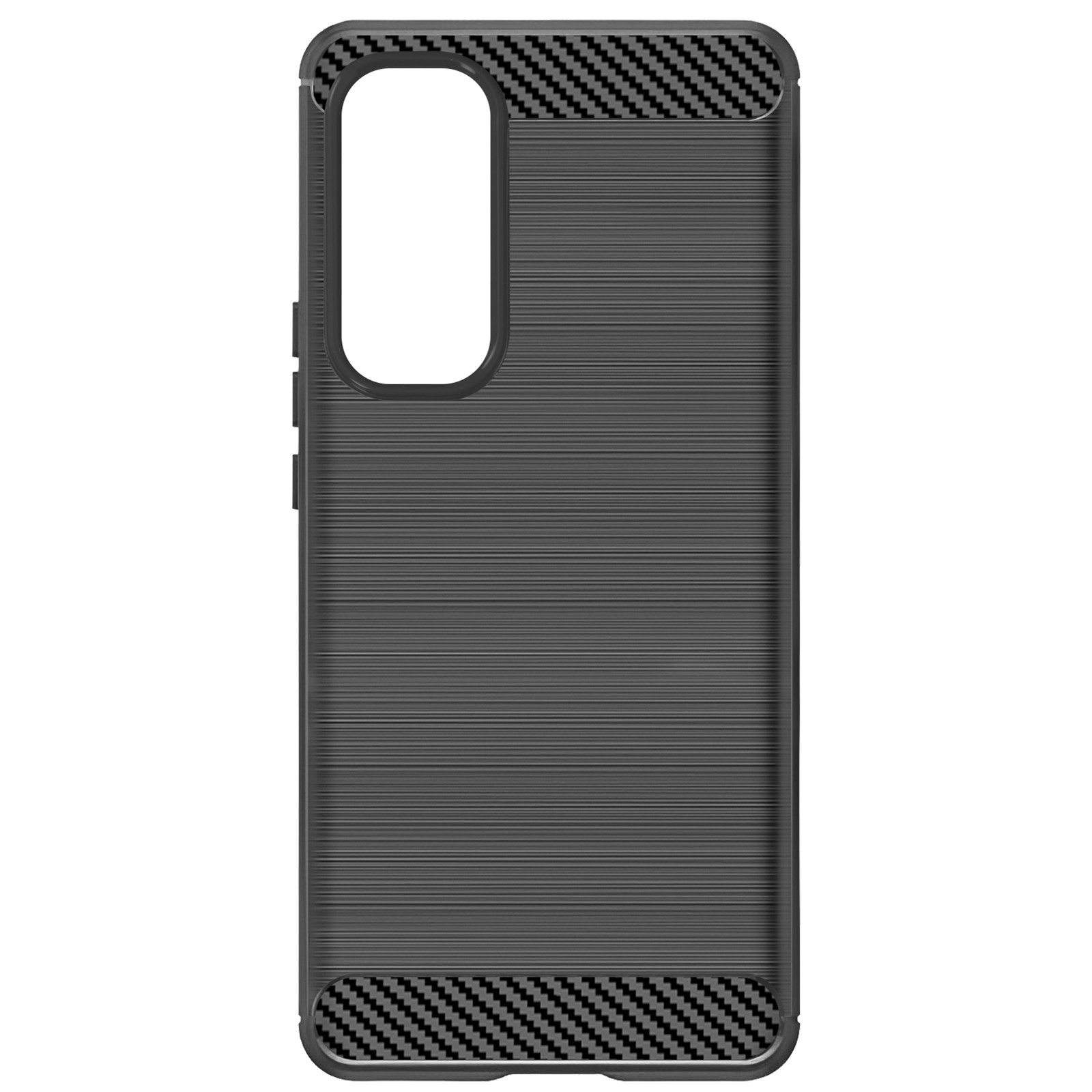Coque Effet Carbone pour Galaxy A55 Protection Anti-Choc et Anti-Traces