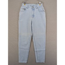Vintage Lee Riveted Jeans Size 12 Med Mom High Waisted USA -0924D194
