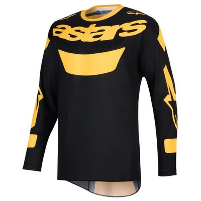 Alpinestars Racer Riway MX Jersey Offroad Top gelb schwarz