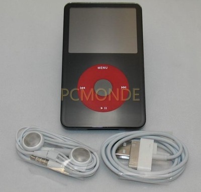 Apple iPod A1136 30 GB - 5.5. Generation - U2 - Schwarz (MA446LL/A)