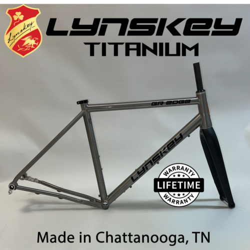 Gravel Bicycle Titanium - Lynskey 2024 GR Edge Frameset Extra Small