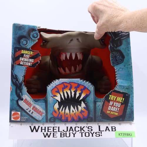 Figura de acción Mattel Jab Hand Shark Puppet Street Sharks 1994 NUEVA SIN USAR SELLADA - Imagen 2 de 5