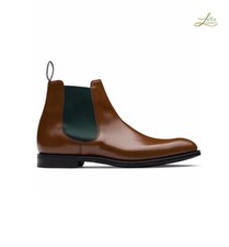 Stivali Church’s Amberley Chelsea in pelle lucida nera taglia 42,5 G UK 8,5