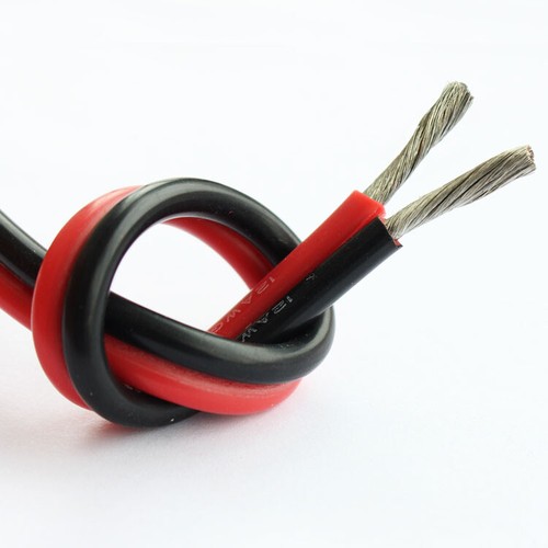 Red And Black Double Parallel Wires Extra Soft Silicone 14 16 18 20 22 24AWG - Picture 4 of 7