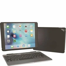 Zagg Slim Book iPad Pro 9.7" Backlit Wireless Keyboard Folio Case Detachable New