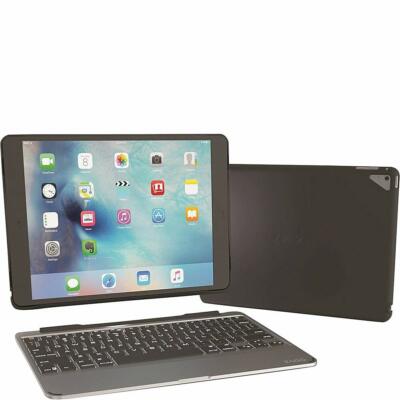 Zagg Slim Book iPad Pro 9.7'' Backlit Wireless Keyboard Folio Case Detachable New