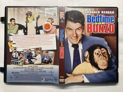 Bedtime for Bonzo (DVD, 1951) Ronald Reagan - Great Condition Bedtime for Bonzo (DVD, 1951) Ronald Reagan - Great Condition