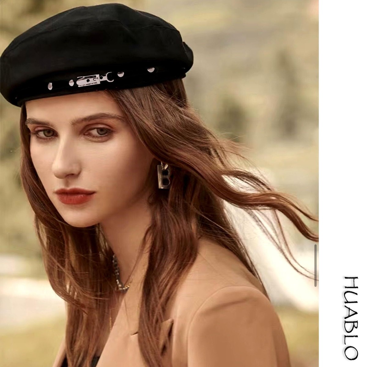 French Beret Hats for Women Painter display picture 1