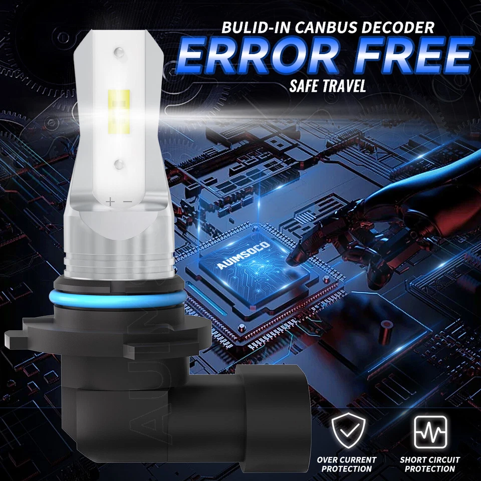 Kit combinado de 6 faros LED altos/bajos + bombillas antiniebla 6000 k para Ford Lobo 2015-2019 Foto 3 de 4