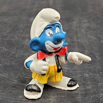Vintage Clown Smurf 1978 Peyo Schleich PVC Toy | eBay