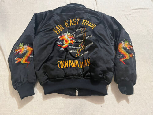 新品デッドストック70s/80sヴィンテージスカジャンFAR EAST TOUR-