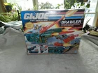 Vintage 1990 Hasbro G.I. Joe Brawler Tank Vehicle with box No instructions