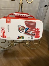 Official Nintendo Switch Protection Case  Mario Red / White  NEW