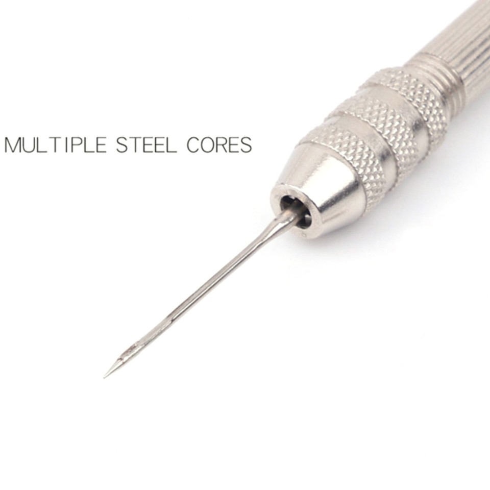 1 set Leather Sewing Awl Set Replaceable Shoes Repair Punch Stitching ...