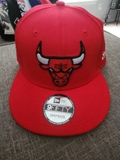 New Era 9Fifty Men's Cap NBA Chicago Bulls Snap Back Red Hat