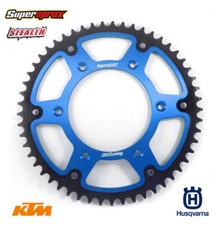 Supersprox Stealth Rear Sprocket 46T Blue KTM GasGas Husqvarna Off-Road MX Bike