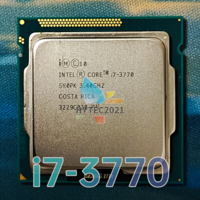 Intel Core i7-3770 SR0PK 3.4GHz 4Cores 77W LGA1155 CPU Processor | eBay