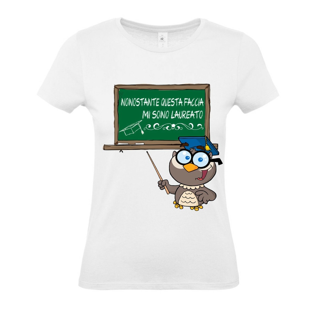 MAGLIA T-SHIRT LAUREA MAGLIA SCHERZOSA LAUREATO FESTA PARTY LAUREA