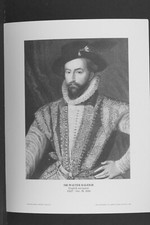 Sir Walter Raleigh - Print by International Portrait Gallery - Vintage L1113A