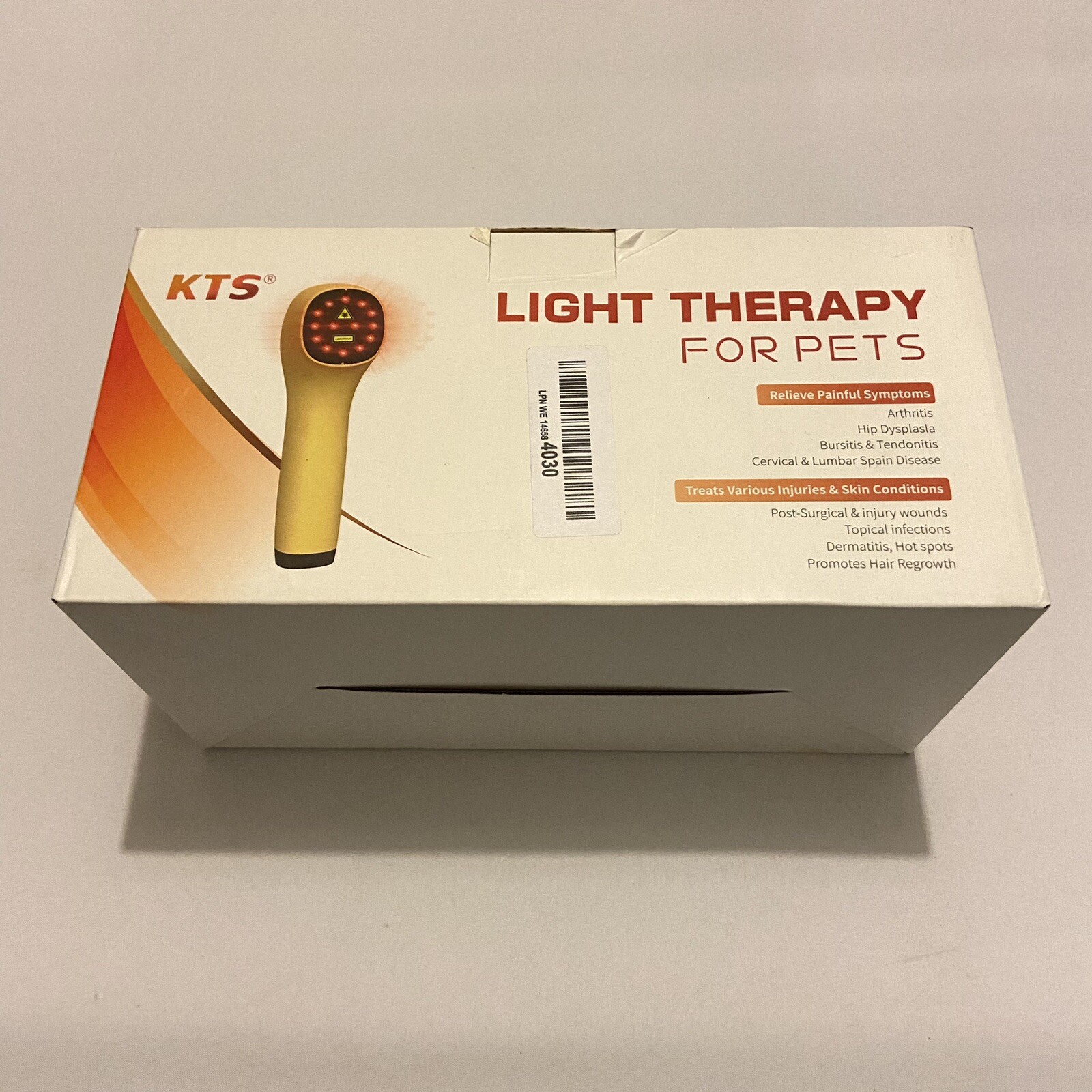 KTS RED LIGHT THERAPY DEVICE FOR PETS PAIN RELIEF, TREAT INJURY, SKIN
