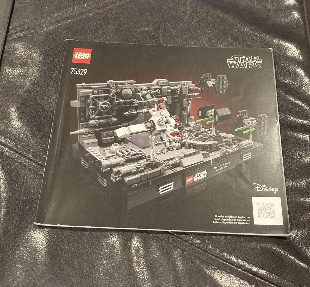 New Lego Star Wars 75329 Death Star Trench Run Instruction Manual