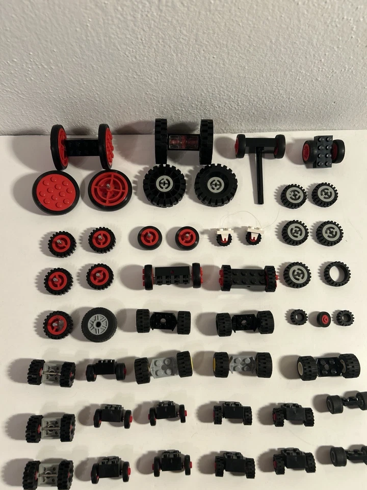 82x Lego Reifen/Räder Sammlung, verschiedene Größen - Bild 2 von 4