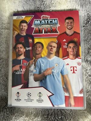 Match Attax 2023/24 Sammelmappe mit über 400 Karten keine doppelten.