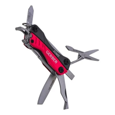 013658157514 Multitool GERBER Dime Multi-Tool Red Gerber - Bild 1 von 4