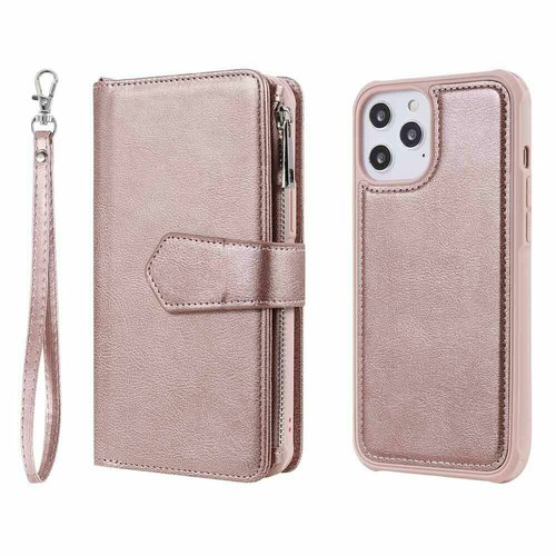 For iPhone 12 11 Pro Max SE 8 7 6s Magnetic Detachable Wallet Leather Case Cover - Picture 13 of 55