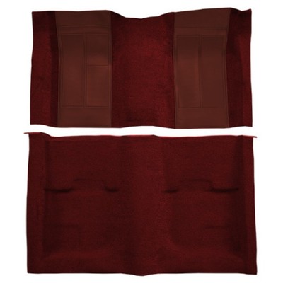 Carpet for 1970 Ford Mustang Mach I with 2 Maroon Inserts Fastback Nylon