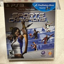 Sports Champions (Sony PlayStation 3, 2012) PS3 Move, CIB + Tested