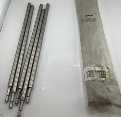 (QTY 5) Irwin 93736 1/4 Inch Hex Shank Magnetic Bit Holder x 12 Inch