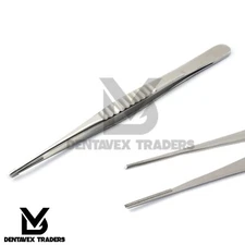 "Surgical DeBakey Tissue Forceps Atraumatic Dissection Tweezer Clamp Instrument 