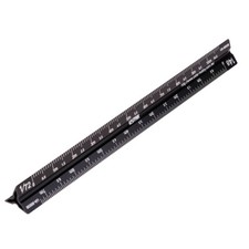 17cm Triangular Reference Scale Ruler for 1/12 1/24 /1/32 1/35 1/48 1/72
