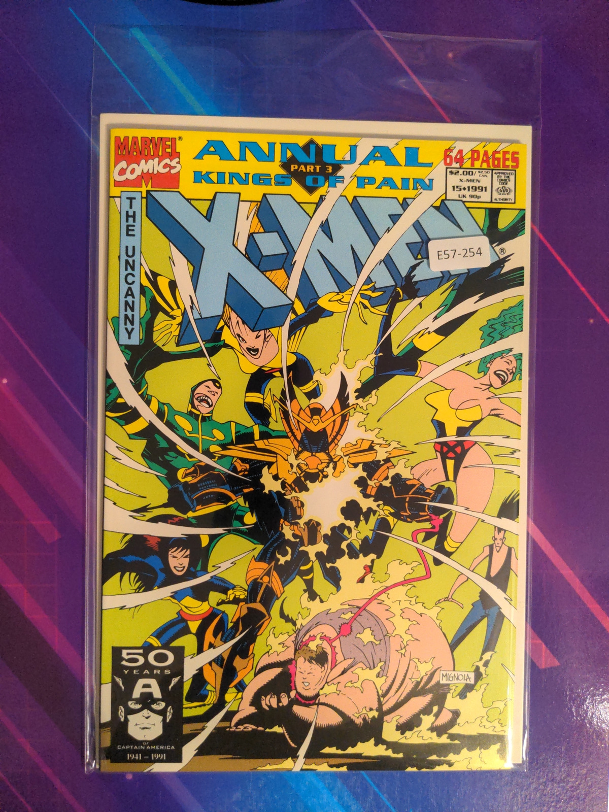 X-MEN ANNUAL #15 VOL. 1 9.0 MARVEL ANNUAL BOOK E57-254