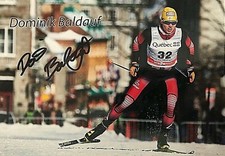 Dominik Baldauf, ÖSTERREICH, Langlauf, sign. AK  