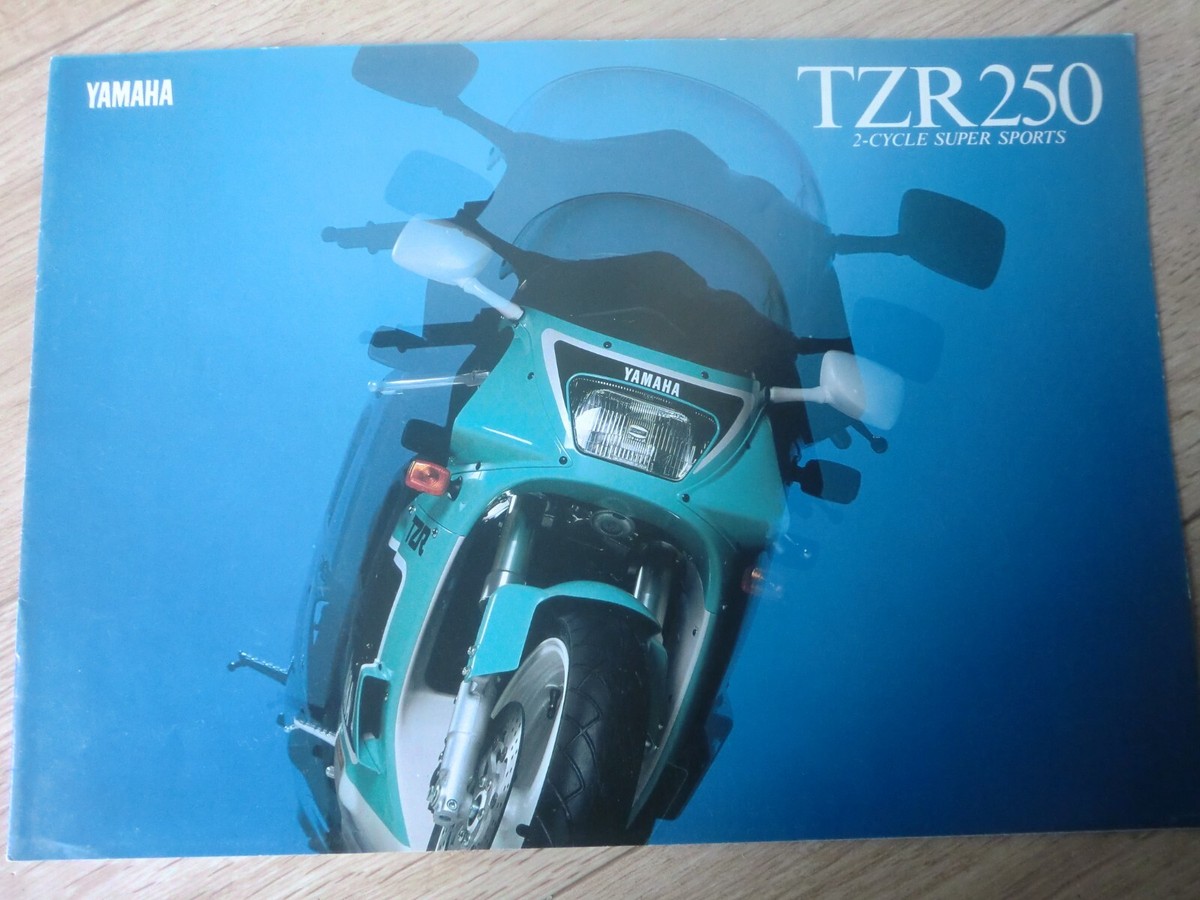 1990 Yamaha TZR250 3MA (Rera Ex Pipe ) Brochure JAPAN 90 | eBay