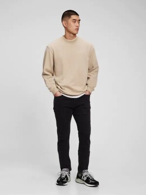 NWT Gapflex max Mens black skinny jeans 30 x 34