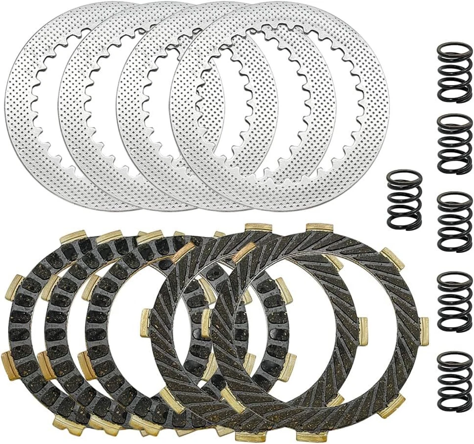 Clutch Friction Plates Kit Heavy Duty Springs for Suzuki DRZ110 RM65 2003-2005 Foto 3 de 4