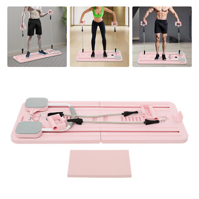Pilates Board, Multifunctional Abdominal Board, Pink Exercise Board