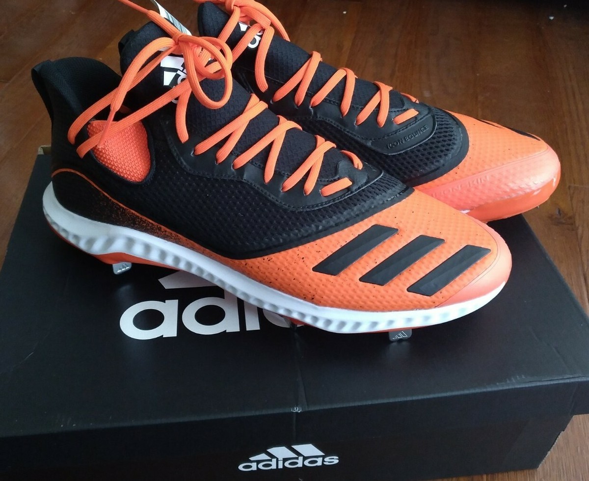 Adidas Men’s Icon V Bounce Orange/Black brand new Cleats US 10.5  D Adidas X 17.1 FG Orange Black – Villegas Footwear main image 3