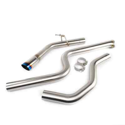 DC Sports Burnt Tip Muffler Delete Exhaust System for 2020+ Nissan Sentra